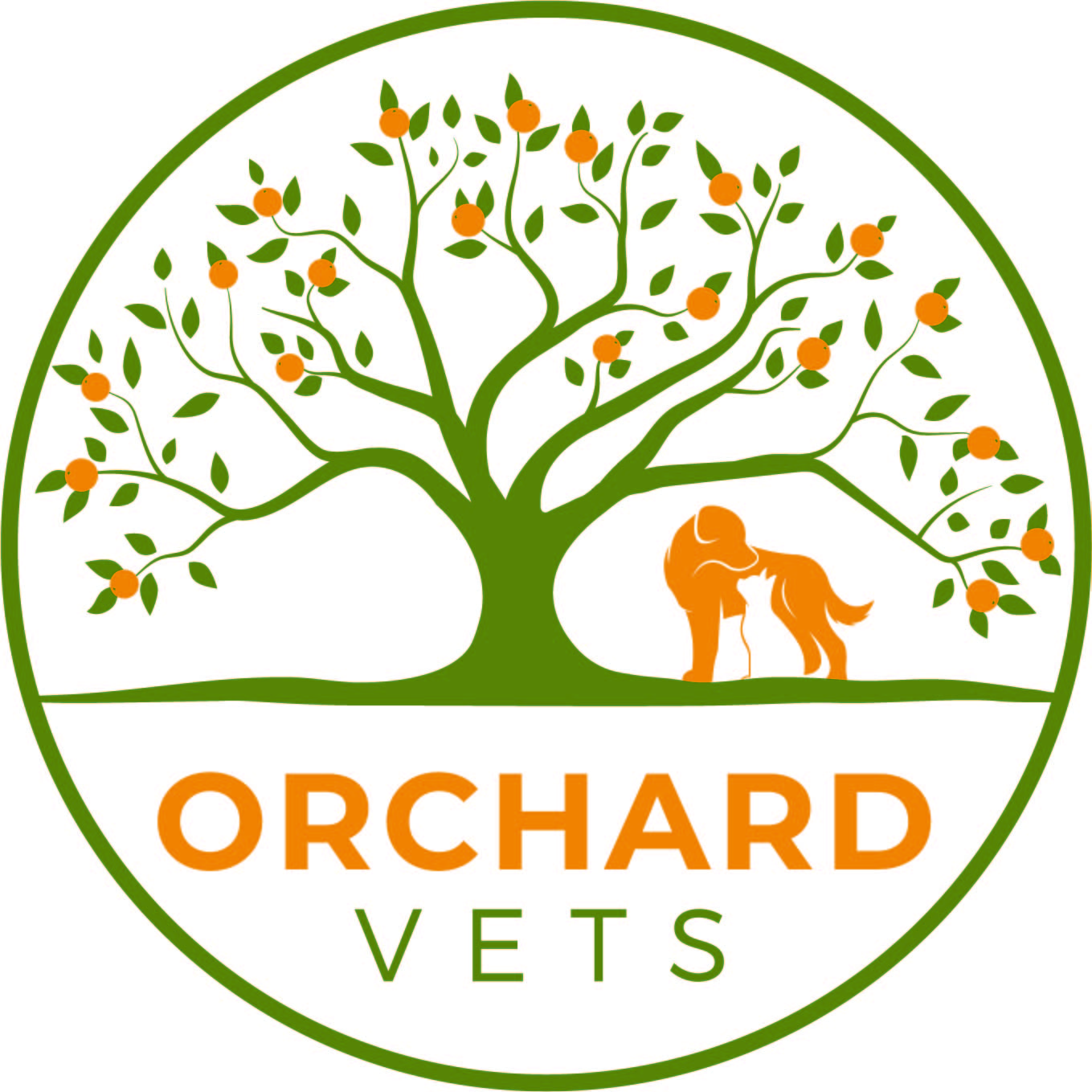 Orchard Vets, Ashurst logo