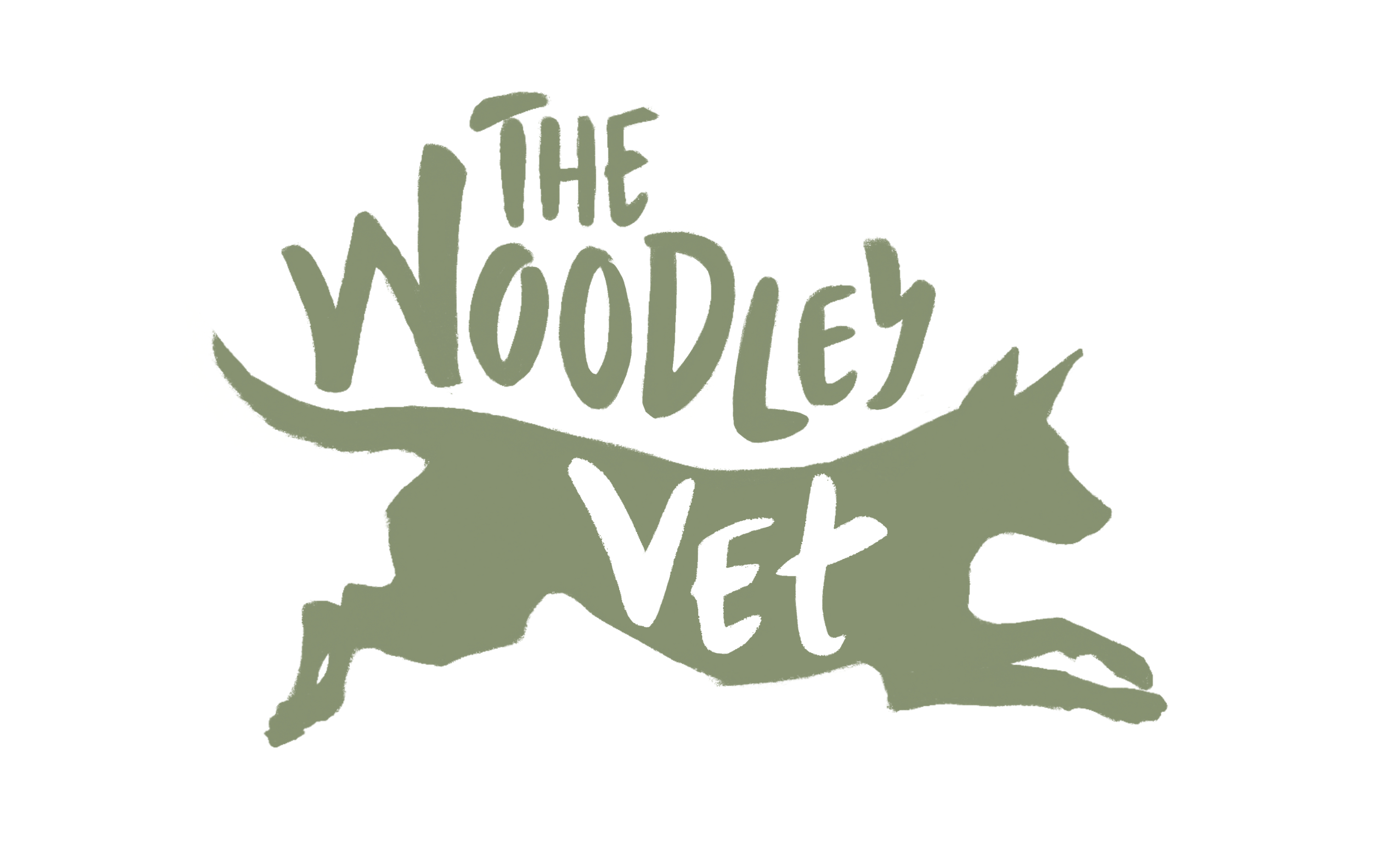 The Woodley Vet logo