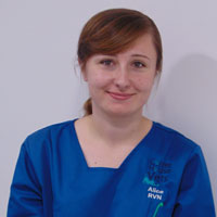 Alice Hurt - RVN Veterinary Nurse