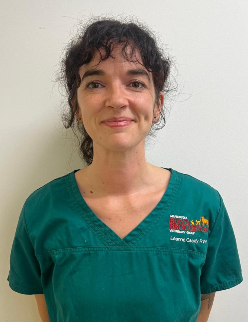 Leanne Cassidy - Registered Veterinary Nurse