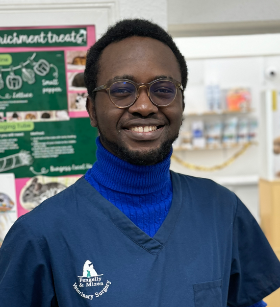 Michael Ojo - Trainee Veterinary Surgeon