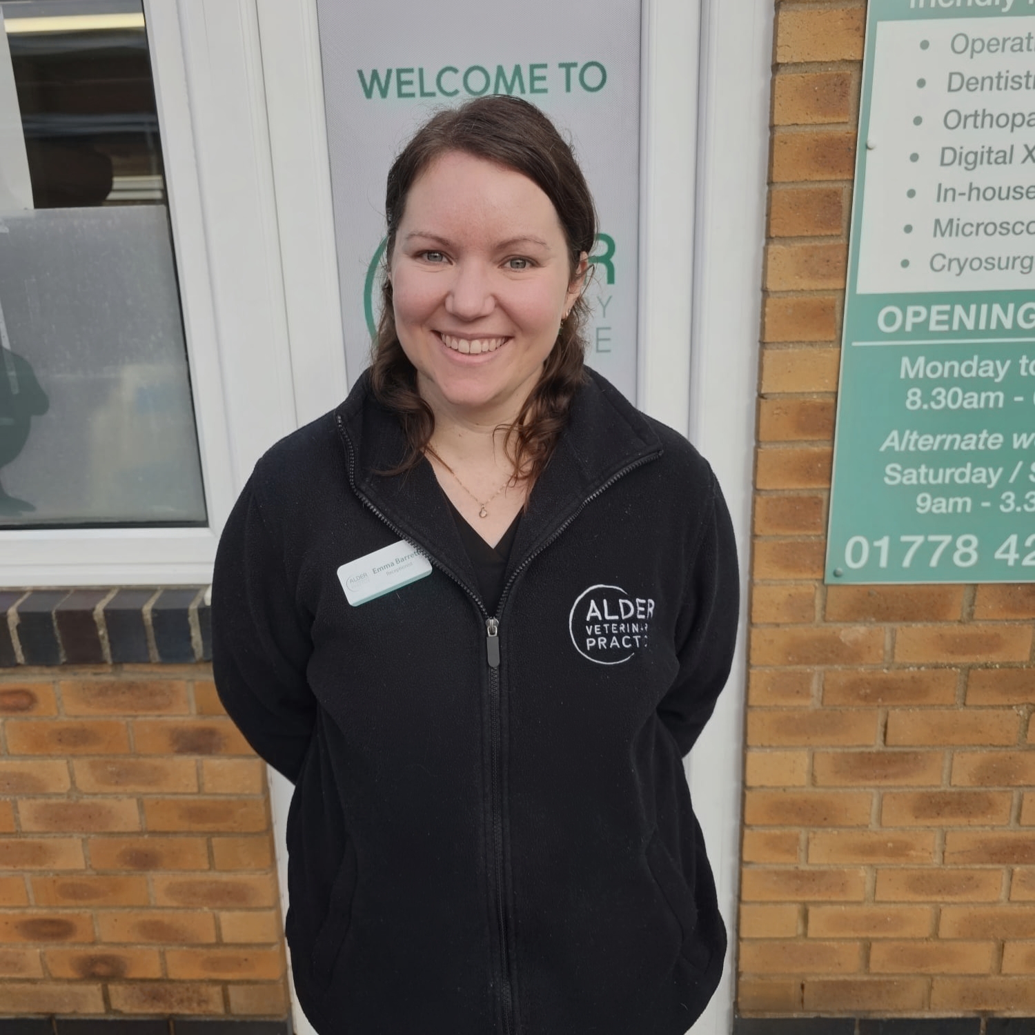 Emma Barrett - Receptionist