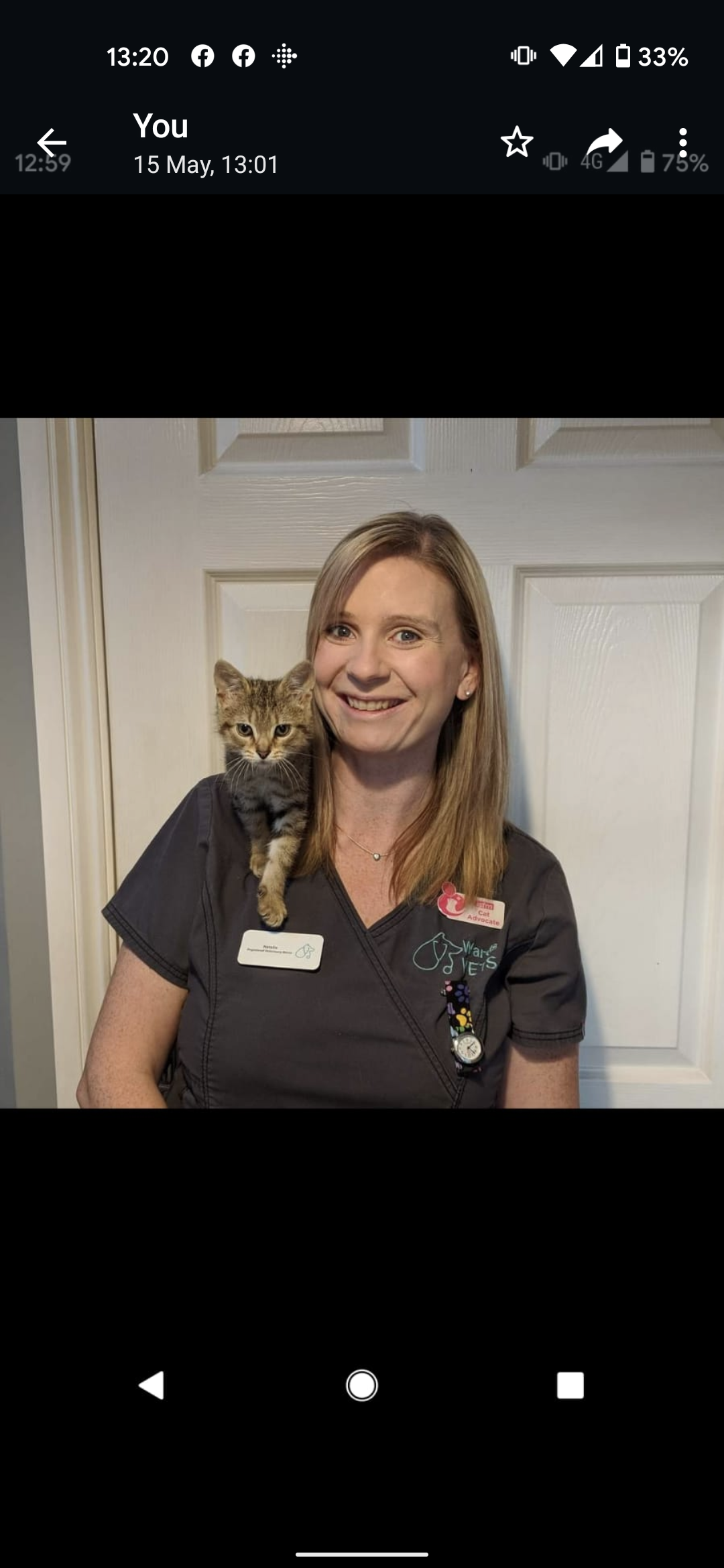 Natalie Mclennan - RVN Head Veterinary Nurse